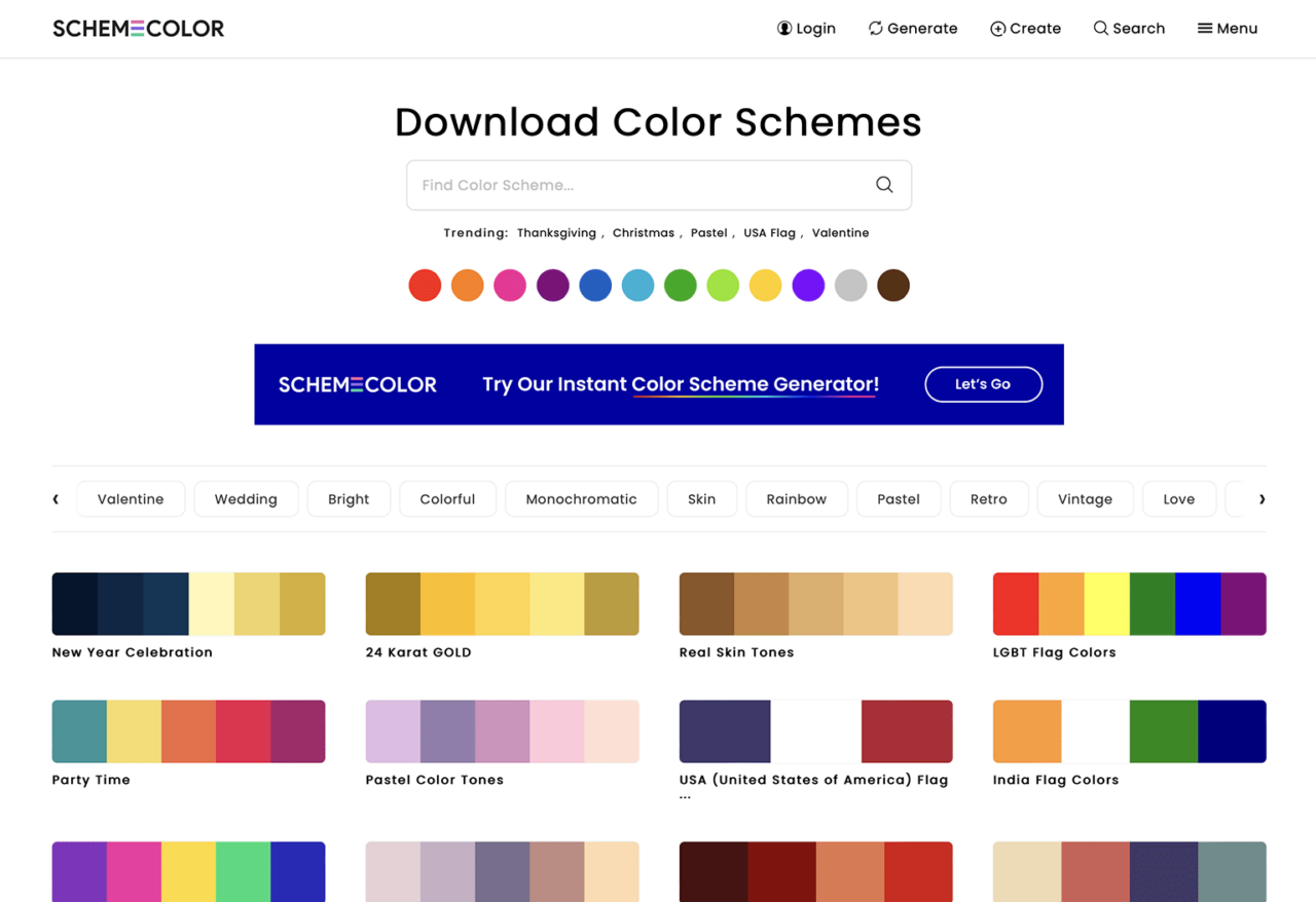 Colour Palette Generator Sites David Nightingale Creative