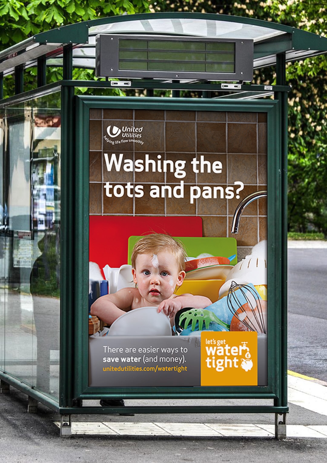 6 Sheet United Utilities Water Tight Campaign